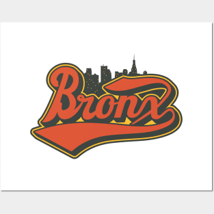 New York Bronx - New York Bronx Schriftzug - Bronx Logo Posters and Art